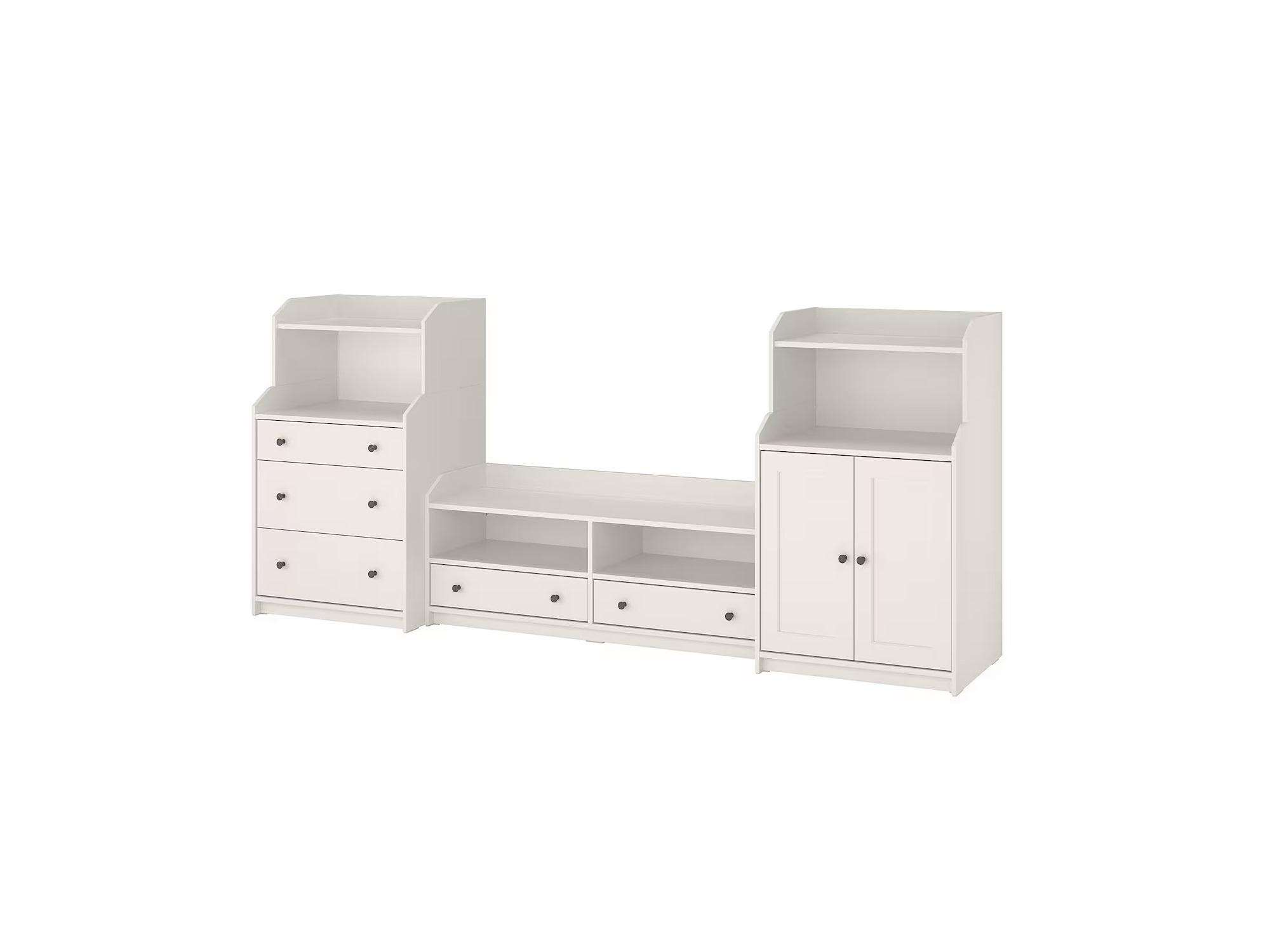 Стенка Хауга 524 white ИКЕА (IKEA) изображение товара