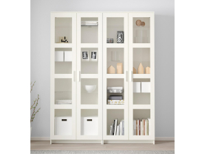 Книжный шкаф Бримнэс 13 white ИКЕА (IKEA) Книжный шкаф Бримнэс 13 white ИКЕА (IKEA) в Москве