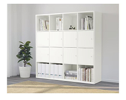 Изображение товара Стеллаж Каллакс 224 white ИКЕА (IKEA) на сайте adeta.ru