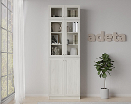 Изображение товара Книжный шкаф Билли 352 oak white craft ИКЕА (IKEA) на сайте adeta.ru