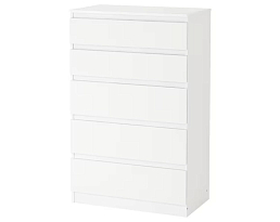 Изображение товара Комод Куллен 13 white ИКЕА (IKEA) на сайте adeta.ru