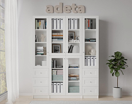 Изображение товара Книжный шкаф Билли 362 white ИКЕА (IKEA) на сайте adeta.ru