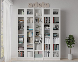 Изображение товара Книжный шкаф Билли 399 white ИКЕА (IKEA) на сайте adeta.ru